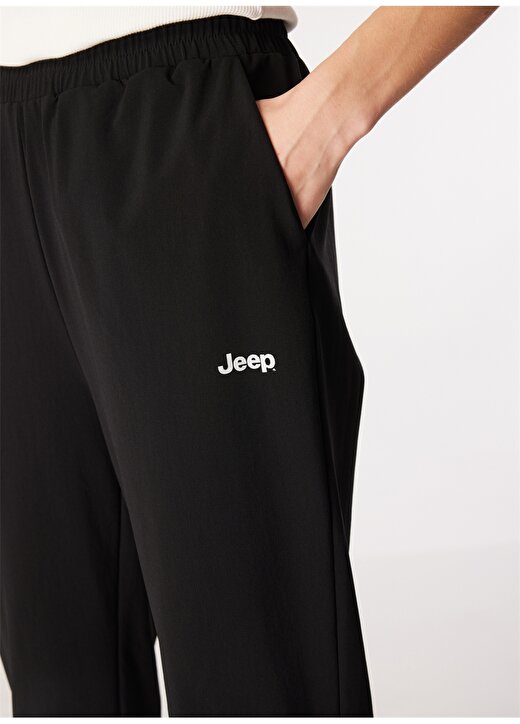Jeep Siyah Kadın Lastikli Su İtici - 4 Yöne Esneyen Pantolon J4SL-PNT7004 4