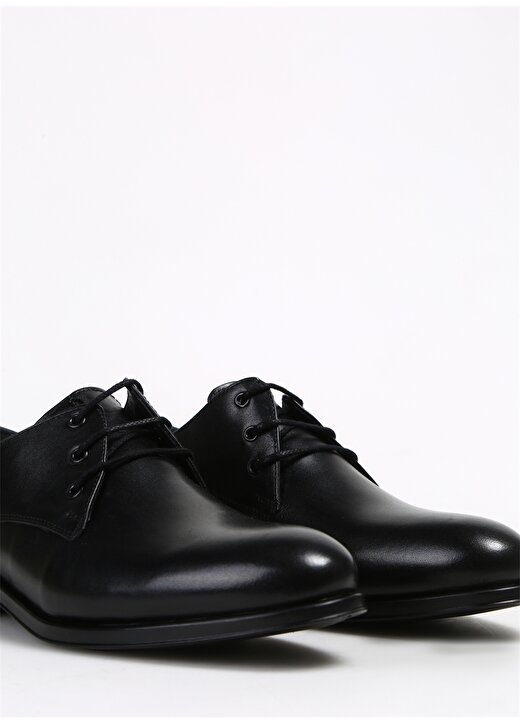 Fabrika Siyah Erkek Deri Klasik Ayakkabı HATID 3