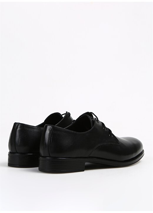Fabrika Siyah Erkek Deri Klasik Ayakkabı HATID 4