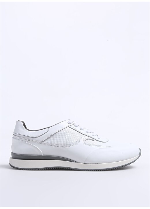 Fabrika Beyaz Erkek Deri Sneaker GIMCHE 1