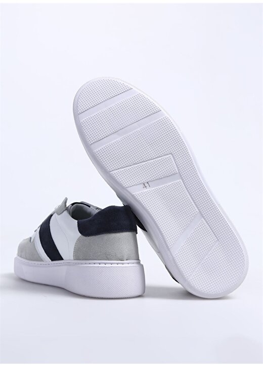 Fabrika Beyaz - Çok Renkli Erkek Deri Sneaker GINNY 4