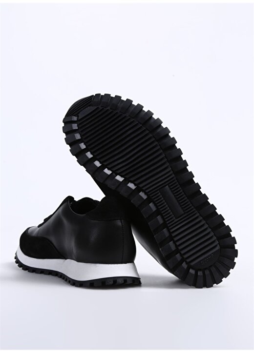 Fabrika Siyah Erkek Deri Sneaker LESLEY 4