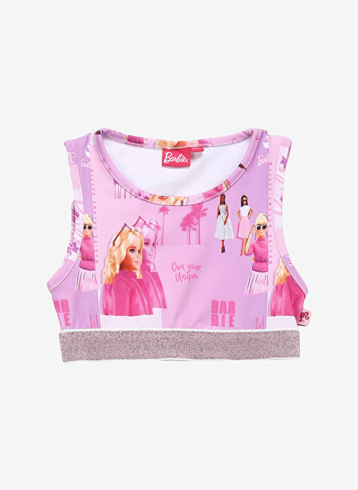 Barbie Desenli Çok Renkli Kadın Bluz BRB4SG-BLZ6004 1