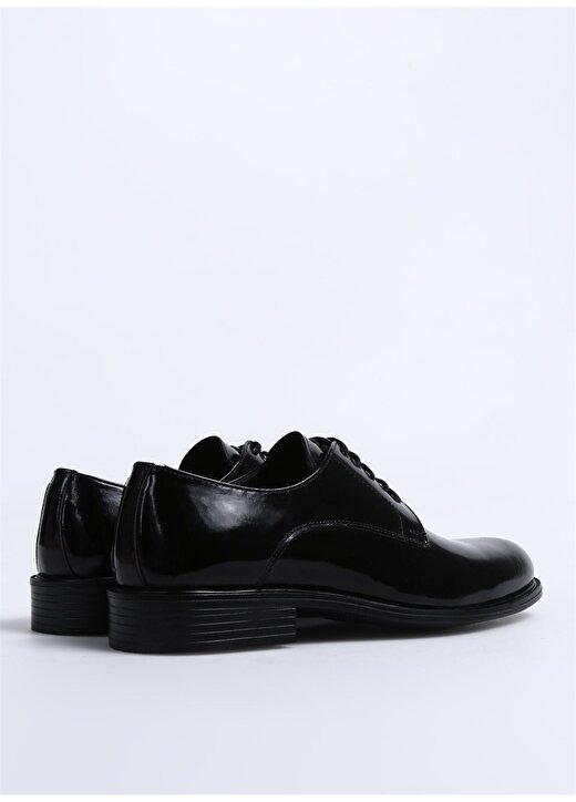 Fabrika Siyah Erkek Deri Klasik Ayakkabı MEONA 3