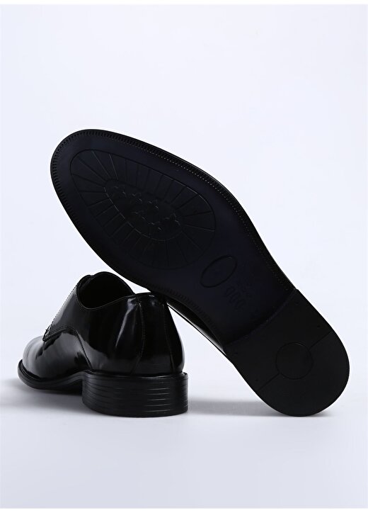 Fabrika Siyah Erkek Deri Klasik Ayakkabı MEONA 4