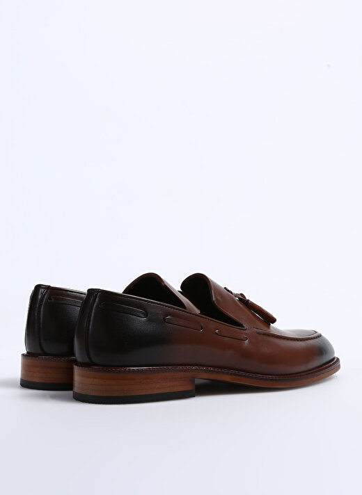 Fabrika Taba Erkek Deri Klasik Ayakkabı DANYA  3
