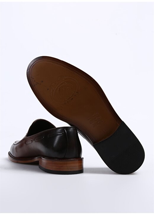 Fabrika Taba Erkek Deri Klasik Ayakkabı DANYA 4
