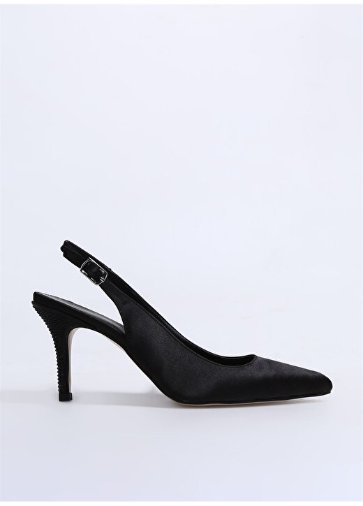 Fabrika Siyah Kadın Topuklu Ayakkabı NIKOS 1
