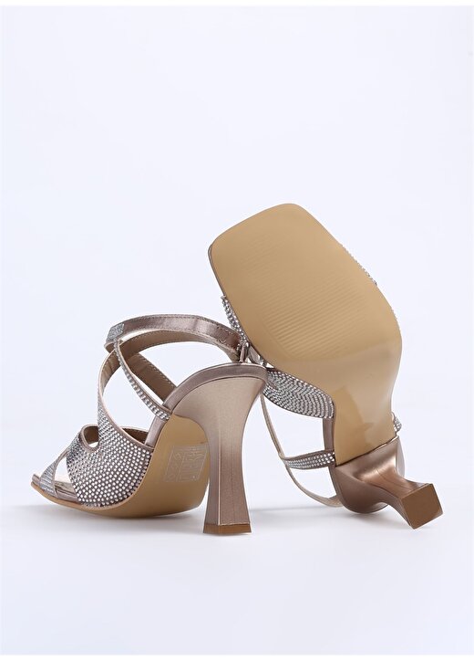 Fabrika Altın Kadın Topuklu Ayakkabı ALDEGAR 4