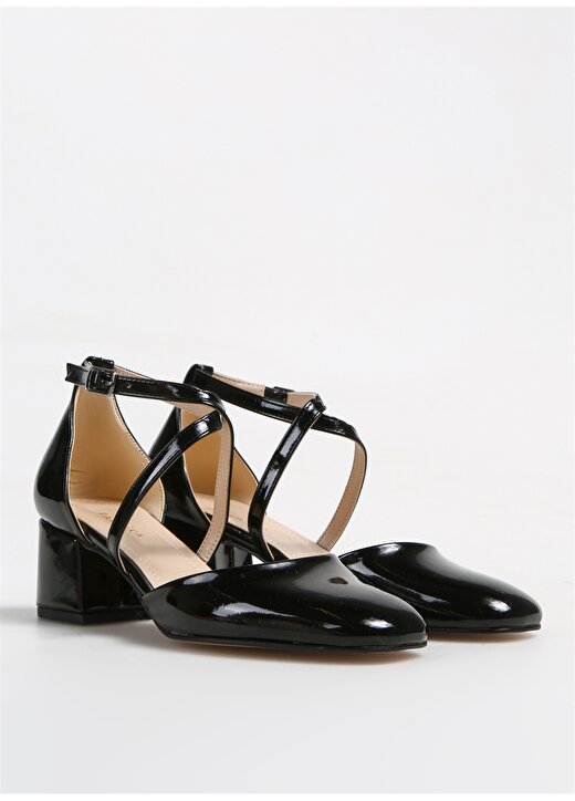 Fabrika Siyah Kadın Topuklu Ayakkabı AGIL 2