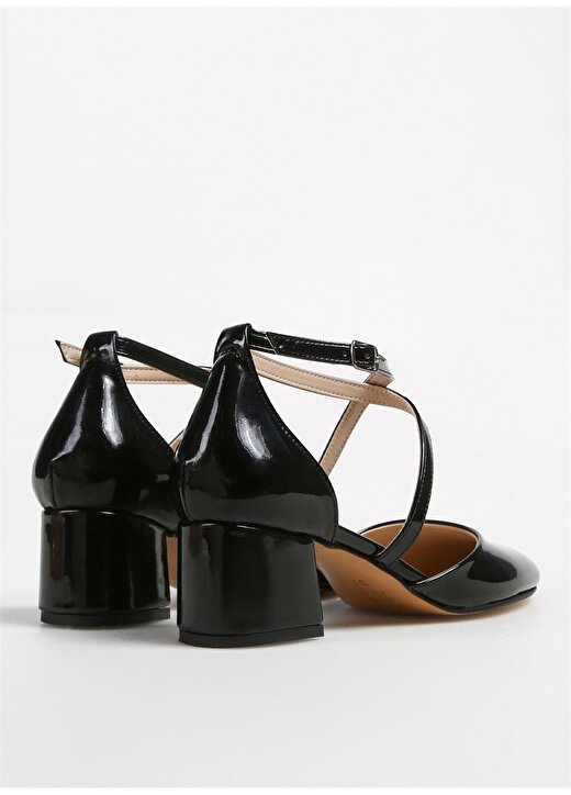 Fabrika Siyah Kadın Topuklu Ayakkabı AGIL 3
