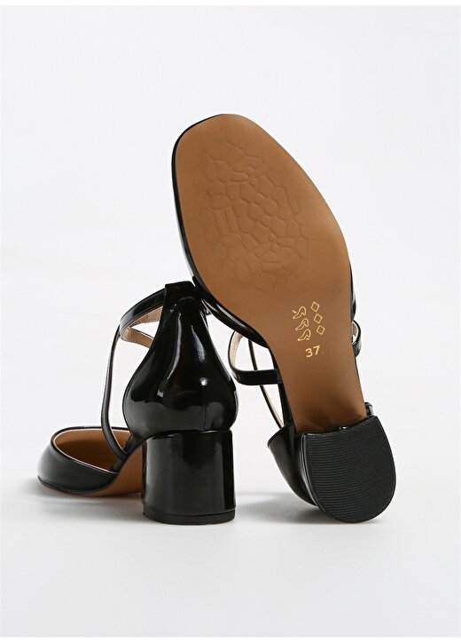 Fabrika Siyah Kadın Topuklu Ayakkabı AGIL 4