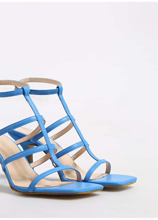 Fabrika Mavi Kadın Topuklu Ayakkabı NELA 3