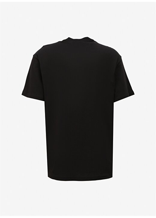 Versace Jeans Couture Bisiklet Yaka Siyah Erkek T-Shirt 75GAHT05CJ00TG89 2