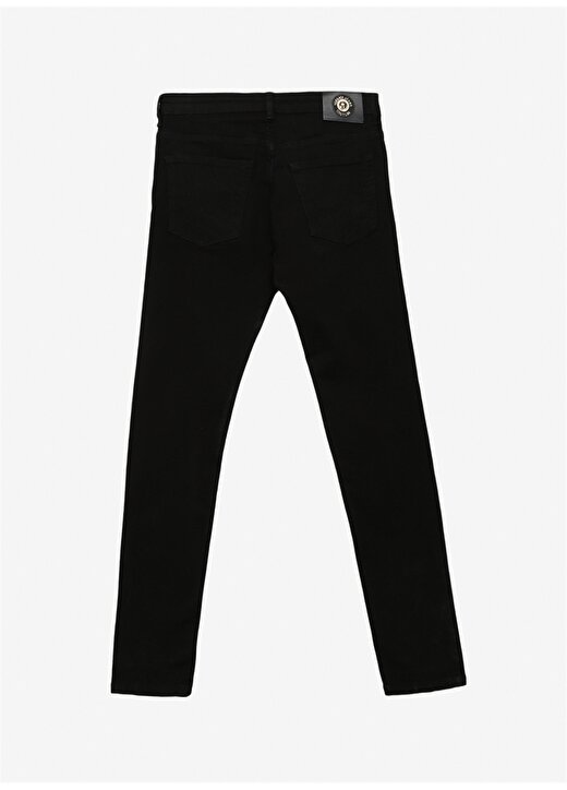 Versace Jeans Couture Normal Bel Normal Paça Slim Fit Siyah Erkek Denim Pantolon 75GAB5S0CDW00909 2
