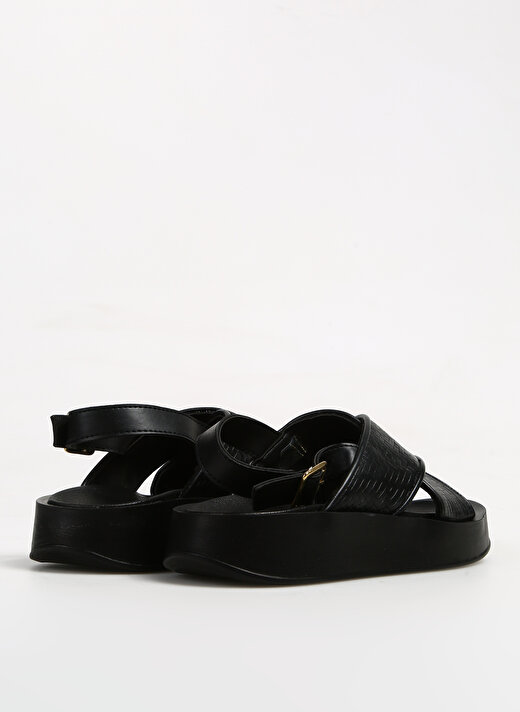 Fabrika Comfort Siyah Kadın Sandalet ZOSI  3