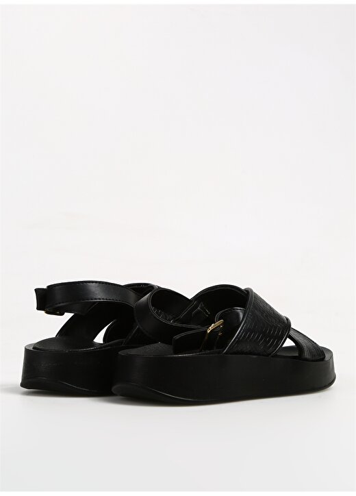Fabrika Comfort Siyah Kadın Sandalet ZOSI 3