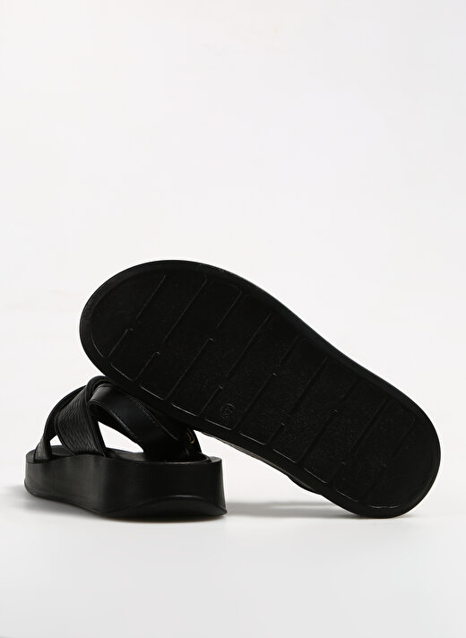 Fabrika Comfort Siyah Kadın Sandalet ZOSI  4