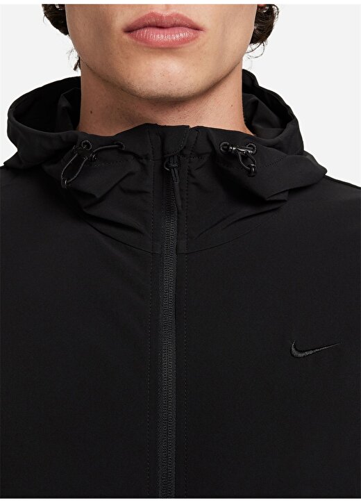 Nike Siyah Erkek Kapüşon Yaka Zip Ceket FB7551-010-M NK RPL UNLIMITED JKT 4
