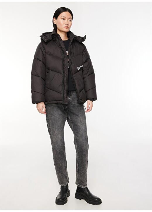 Karl Lagerfeld Jeans Siyah Kadın Mont 235J1552 2