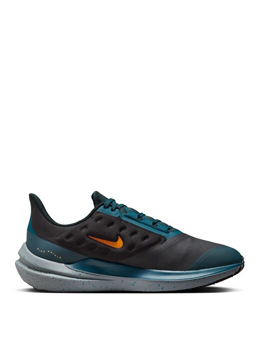 Nike Siyah - Gri - Gümüş Erkek Koşu Ayakkabısı DM1106-002-NIKE AIR WINFLO SHIELD 3