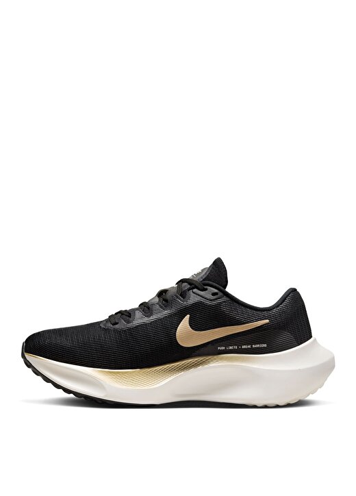 Nike Siyah - Gri - Gümüş Erkek Koşu Ayakkabısı DM8968-002-ZOOM FLY 5 2