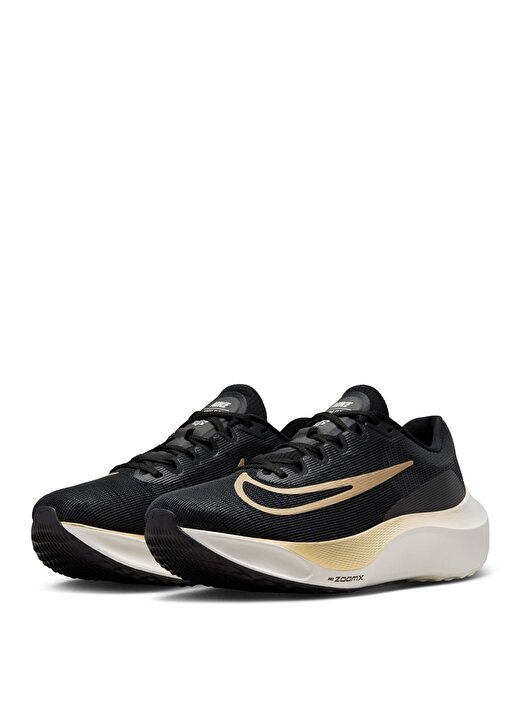Nike Siyah - Gri - Gümüş Erkek Koşu Ayakkabısı DM8968-002-ZOOM FLY 5 3