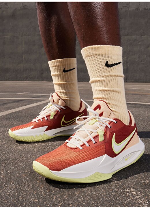 Nike Turuncu Erkek Basketbol Ayakkabısı DD9535-800- PRECISION VI 3