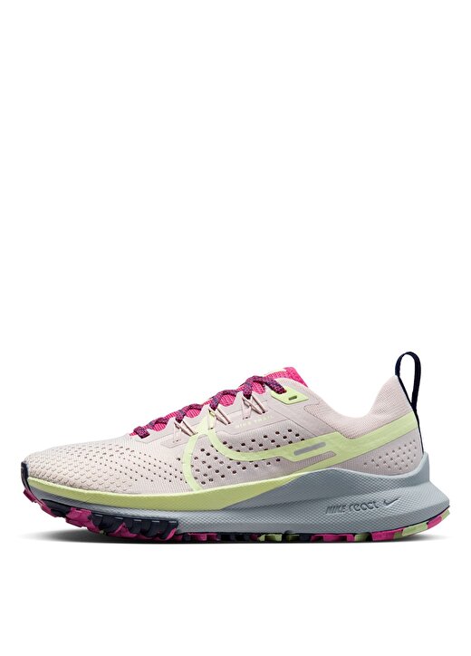Nike Siyah - Gri - Gümüş Kadın Koşu Ayakkabısı DJ6159-002-W REACT PEGASUS TRA 2