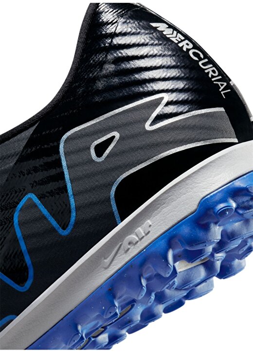 Nike Siyah - Gri - Gümüş Erkek Halı Saha Ayakkabısı DJ5635-040-ZOOM VAPOR 15 ACADEMY TF 4