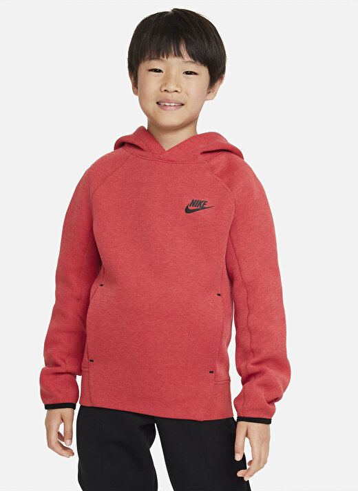 Nike Erkek Çocuk Eşofman Üstü FD3291-672-B NSW TECH FLC PO HOODIE 1