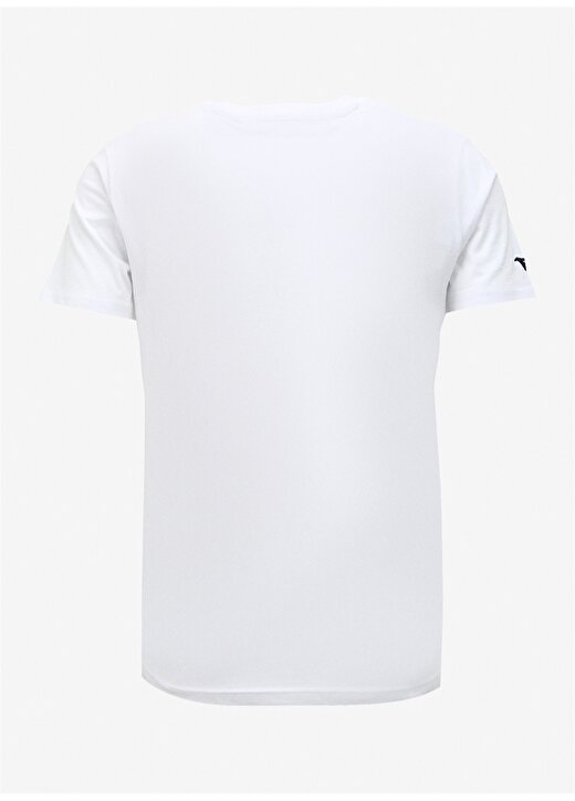 Fred Mello Bisiklet Yaka Beyaz Erkek T-Shirt FM23W14TG 2