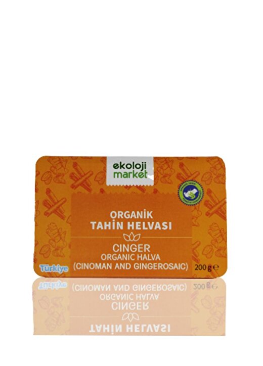 Ekoloji Market Organik Tahin Helvası (Cinger) 200Gr. 1