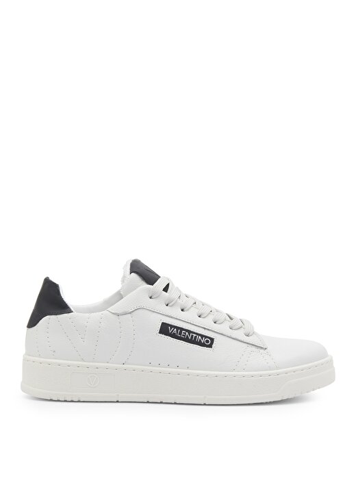 Valentino Beyaz - Siyah Erkek Deri Sneaker 95A2503VIT 1