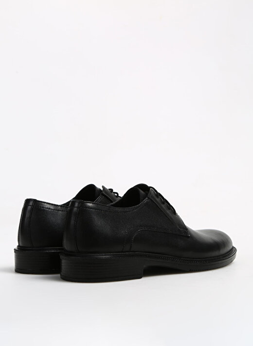 F By Fabrika Siyah Erkek Deri Klasik Ayakkabı MATEO  4