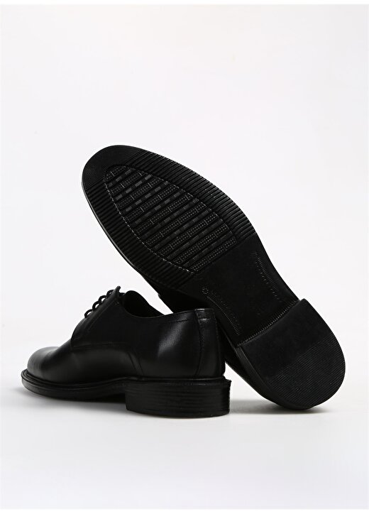 F By Fabrika Siyah Erkek Deri Klasik Ayakkabı MATEO 4