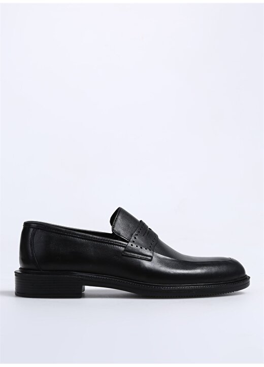 F By Fabrika Siyah Erkek Deri Klasik Ayakkabı TURLO 1