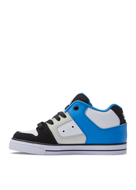 Dc Gri - Mavi - Siyah Erkek Çocuk Deri + Tekstil Yürüyüş Ayakkabısı ADBS300377 3