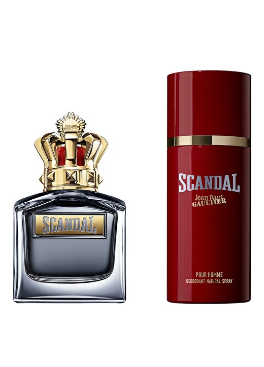 Jean Paul Gaultier Scandal Pour Homme Edt 100 Ml + Deodorant 150 Ml 2