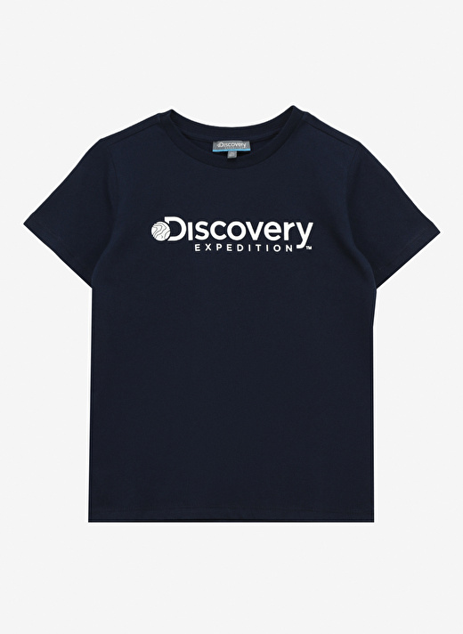 Discovery Expedition Baskılı Lacivert Erkek T-Shirt ROGERS BOY 1