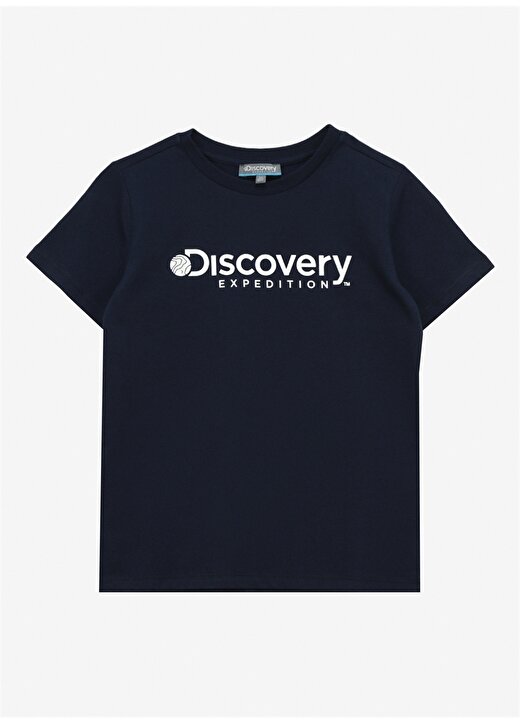 Discovery Expedition Baskılı Lacivert Erkek Çocuk T-Shirt ROGERS BOY 1