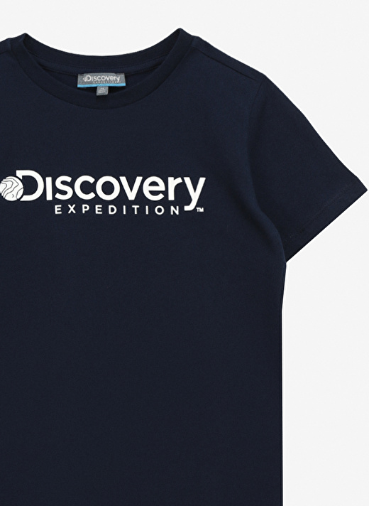 Discovery Expedition Baskılı Lacivert Erkek T-Shirt ROGERS BOY 3