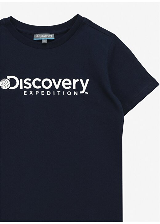 Discovery Expedition Baskılı Lacivert Erkek Çocuk T-Shirt ROGERS BOY 3