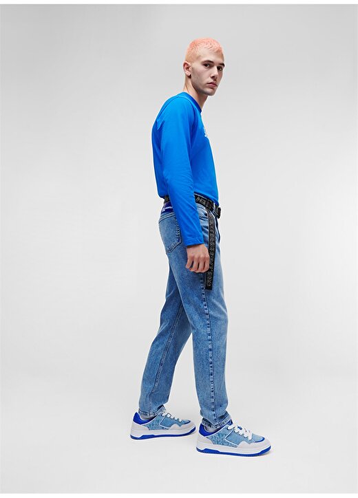 Karl Lagerfeld Jeans Normal Bel Slim Fit Erkek Denim Pantolon 235D1103_KLJ SLIM DENIM 2
