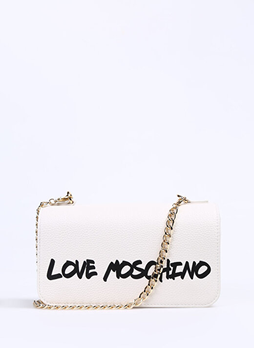 Love Moschino Beyaz Kadın 16x24x6 cm Omuz Çantası JC4254PP0HK1312A  1