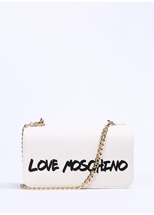 Love Moschino Beyaz Kadın 16X24x6 Cm Omuz Çantası JC4254PP0HK1312A 1