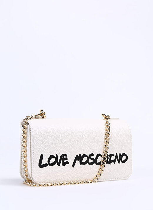 Love Moschino Beyaz Kadın 16x24x6 cm Omuz Çantası JC4254PP0HK1312A  2