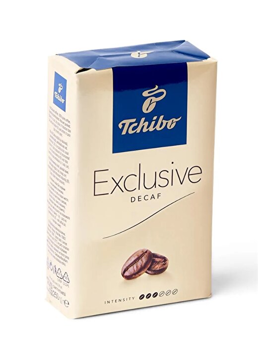 Tchibo Exclusive Decaf Kafeinsiz Öğütülmüş Filtre Kahve 250G 1