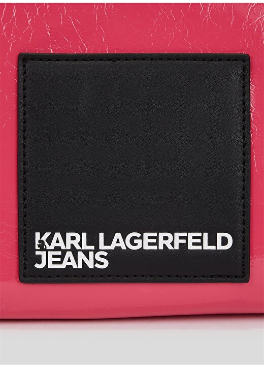 Karl Lagerfeld Jeans Pembe Kadın 46X44x13 Cm Çapraz Çanta 236J3016184 3