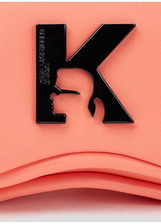 Karl Lagerfeld Jeans Mercan Kadın 17X9,5X5,5 Cm Çapraz Çanta 235J3046183 3